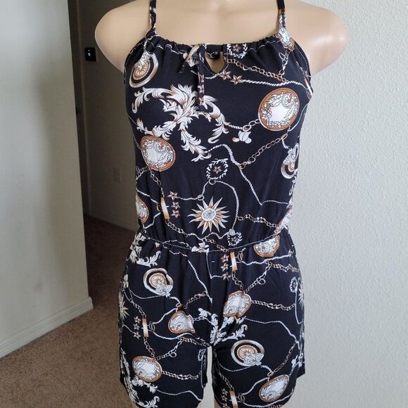 BRAND NEW SUMMER SHORT JUMPSUIT WOMEN STRETCHY CUTE ROMPER   - Picture 11 of 16